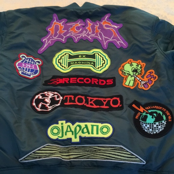 Deus ex Machina varsity style reversible nylon jacket - Picture 10 of 10